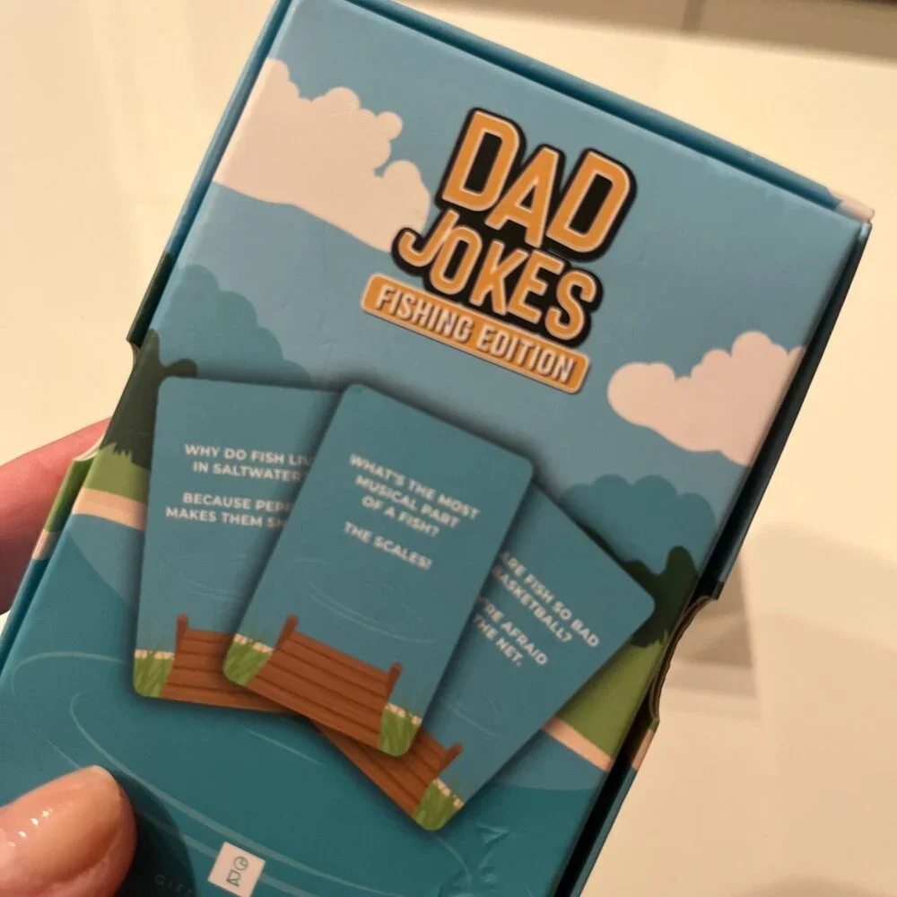 Dad Jokes Box‎ Set Football Edition + Fishing Edition  (k/x- NEW)